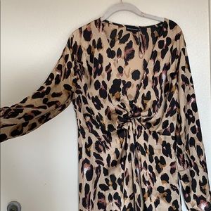 Pretty Little Things - cheetah print dress